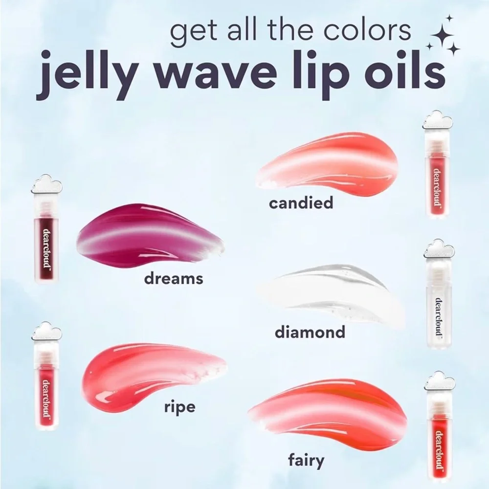 Dear Cloud Dreams Jelly Wave Lush Lip Oil